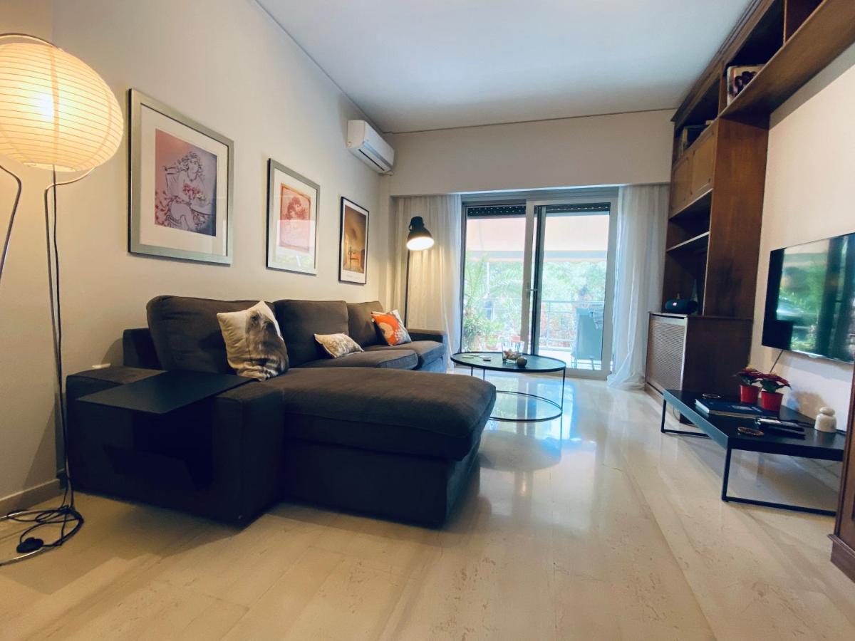 Athens Riviera Garden Views Apartment #Unoblu Eksteriør billede