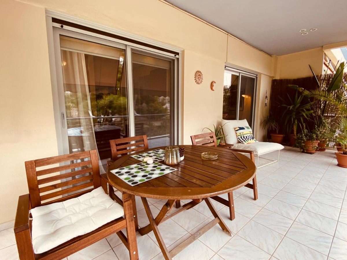 Athens Riviera Garden Views Apartment #Unoblu Eksteriør billede